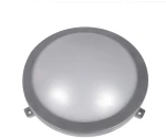 Adeleq Led Χελώνα Pc Στρογγυλή Φ210mm 12W 4000K Ip54 Γκρι 21-101261