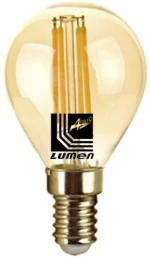 Adeleq Λάμπα LED COG Σφαιρικό Ε14 6W Ντιμαριζόμενο Μελί 2200K 13-14166009