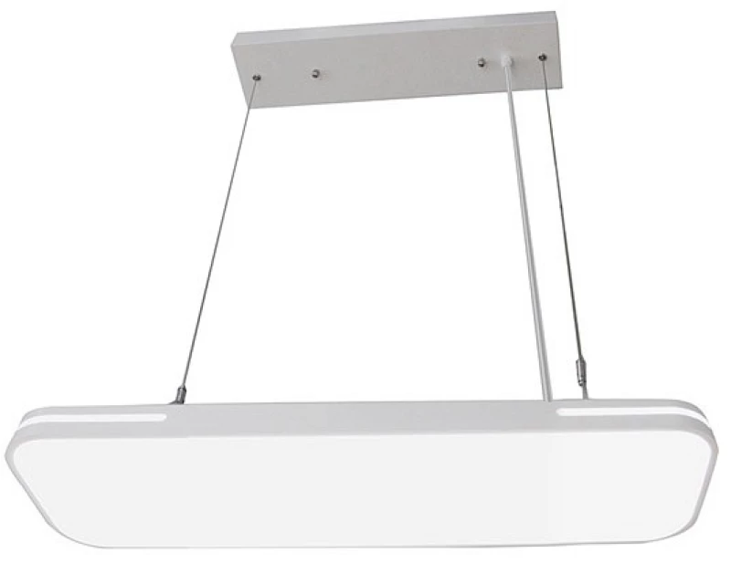 Adeleq Led Φωτιστικό Παραλληλόγραμμο Ανάρτηση 19x60cm 30W 3000K Λευκό 21-603000