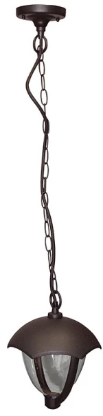 Adeleq Φανάρι Αλουμινίου Κρεμαστό Ντουί E27 Ip44 Σκουριά 9-03607581