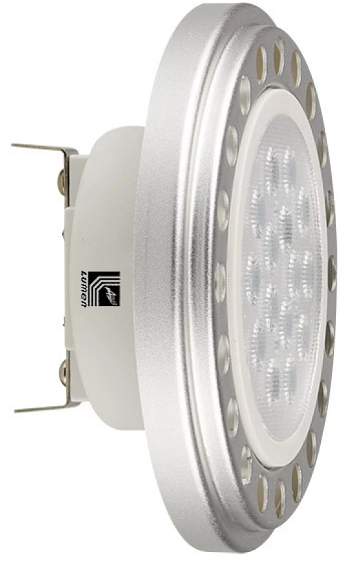 Adeleq Led Λάμπα Αλουμινίου Ar111 15W 12Vac-Dc 24° 4000Κ Λευκό 13-11124151