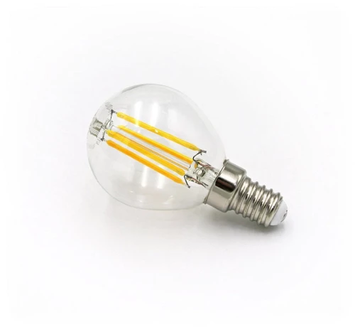 Adeleq Led Λάμπα Cog Σφαιρικό Διάφανο Ε14 7W 230V Θερμό 13-1411700