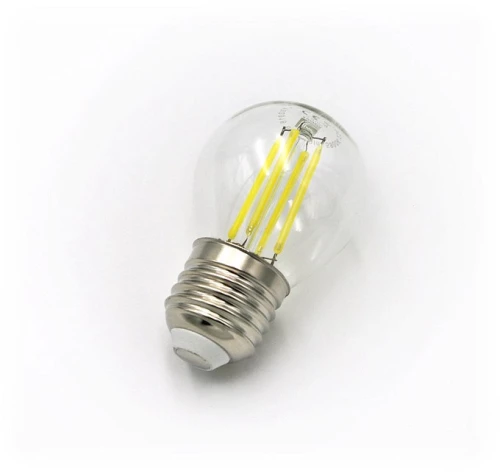 Adeleq Led Λάμπα Cog Σφαιρικό Διάφανο Ε27 7W 230V Ψυχρό 13-271170