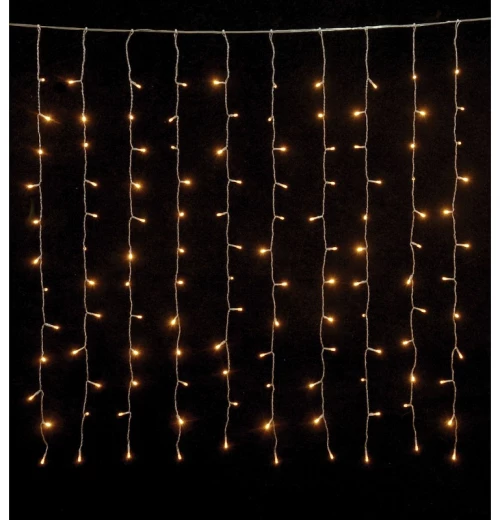 Epam Κουρτίνα 360 LED Θερμό Λευκό IP44 Εξωτερικού Χώρου 2x2Μ Με επέκταση XLALEDC360CWW/31V