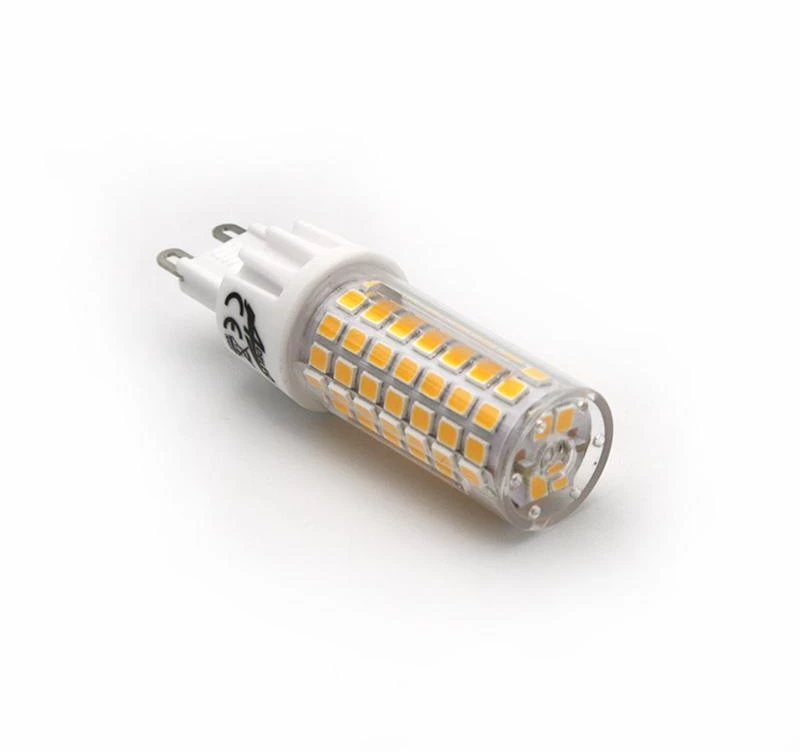 Adeleq Λάμπα LED SMD Κεραμικό G9 6W Διάφανο Ντιμαριζόμενο Θερμό 13-906009
