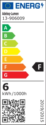 Adeleq Λάμπα LED SMD Κεραμικό G9 6W Διάφανο Ντιμαριζόμενο Θερμό 13-906009