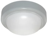 Adeleq Led Πλαφονιέρα Pc Στρογγυλή Φ197Mm 18W 4000K Ip44 Γκρι 21-0051861