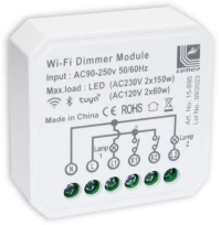 Adeleq Διακόπτης Και Dimmer Smart WiFi TUYA 2x0.7A 230V 15-895