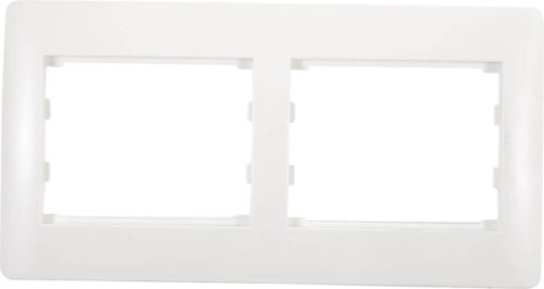 RHYME DOUBLE PANEL WHITE METALLIC