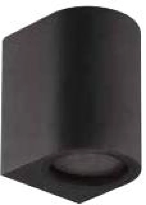 ΑΠΛΙΚΑ,GU10 ΜΑΥΡΟ Max35w,100-240V,IP65100x68x78mm,ΑΛΟΥΜΙΝΙΟΥκΓΥΑΛΙx