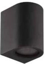 ΑΠΛΙΚΑ,GU10 ΜΑΥΡΟ Max35w,100-240V,IP65100x68x78mm,ΑΛΟΥΜΙΝΙΟΥκΓΥΑΛΙx