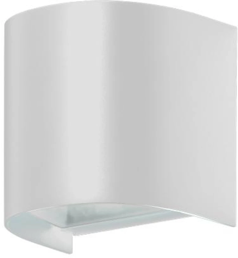 ΑΠΛΙΚΑ ΠΛΑΣΤΙΚΗ ΟΒΑΛ ΜΙΚΡΗ UP OR DOWN,GU10 ΛΕΥΚΟ ,IP65 110x110x85