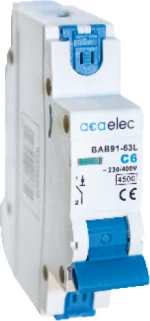 MCB 1P C32 4,5KA 1M