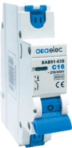 MCB 1P C32 6KA 1M