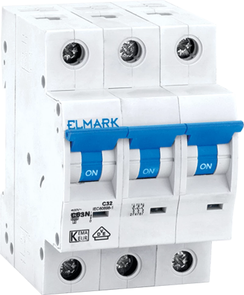 NEW MCB C63N 16A 3P 6kA CURVE C