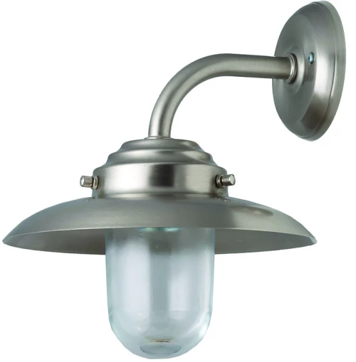ΜΠΡΟΥΤΖΙΝΗ ΑΠΛΙΚΑ ΣΑΤΙΝΕ  Ε27,IP43,25CMX27CM (4561)