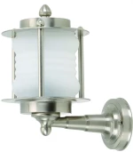 ΜΠΡΟΥΤΖΙΝΗ ΑΠΛΙΚΑ Ε27,IP23,23CMX26CM ΣΑΤΙΝΑΤΟ(454AΣΑΤ)
