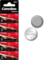 LR621-AG1-BP10 ΜΠΑΤΑΡΙΑ CAMELION ΑΛKΑΛΙΚΗ 10τμχ. CAMELION