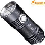 FITORCH P25 ΦΑΚΟΣ LED 3000lm ΥΨΗΛΗΣ ΑΠΟΔΟΣΗΣ ΜΑΥΡΟΣ FITORCH