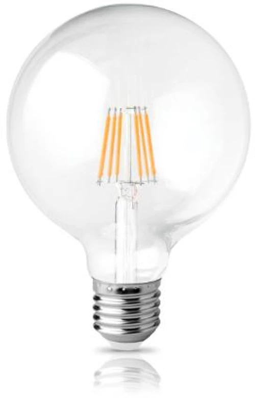 LED FILAMENT ΓΛΟΜΠΟΣ E27 ΔΙΑΦΑΝΟ 11W 4000k 1100L ΛΑΜΠΑ Φ95