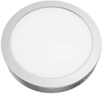 ΝΙΚΕΛ ΜΑΤ ΣΤΡΟΓΓΥΛΟ LED ΠΑΝΕΛ ΟΡΟΦΗΣ 18W 4000K 1800Lm Φ209mm 230V AC Ra80