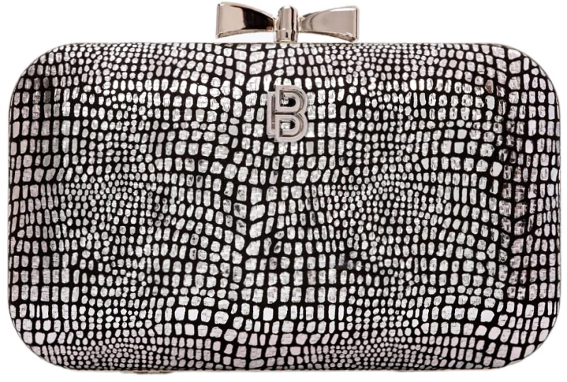 Τσάντα φάκελος clutch -JH-21990 - Ασημί Bag to Bag