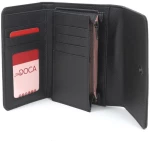 Πορτοφόλι μαύρο doca 66814