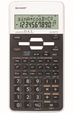 Αριθμομηχανή SHARP EL-531TH WH BLACK-WHITE επιστημονική (273 F) 4974019917092