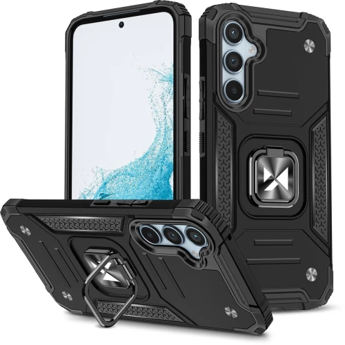 Wozinsky® Θήκη Ring Armor Kickstand Samsung Galaxy A34 Μαύρο