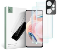 Tech-Protect® Supreme Set Tempered Glass Xiaomi Redmi Note 12 4G / Lite  Clear (2+1 Pack)