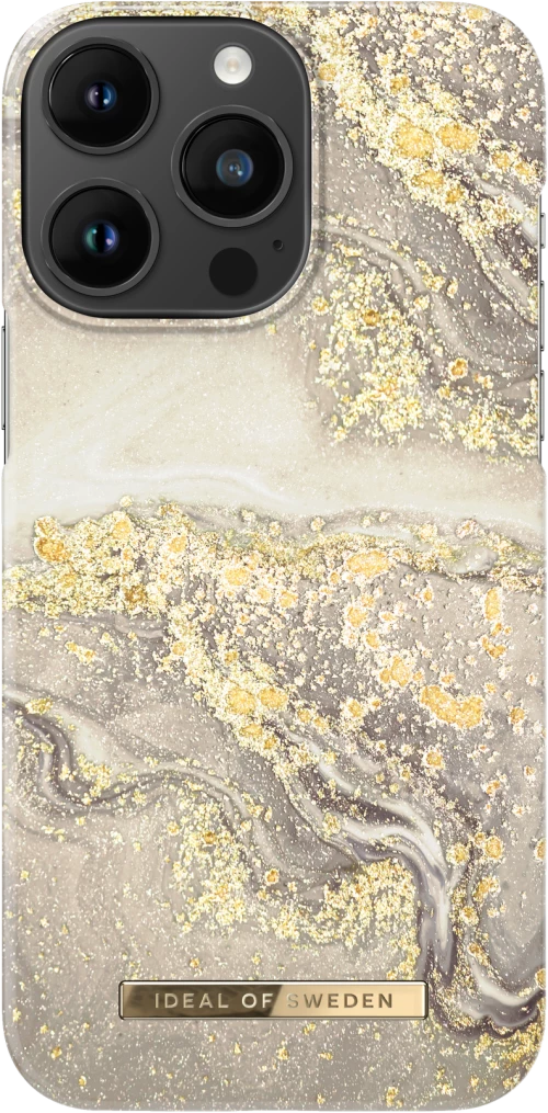 IDEAL OF SWEDEN Θήκη Fashion Case iPhone 14 Pro Max Sparkle Greige Marble IDFCSS19-I2267P-121