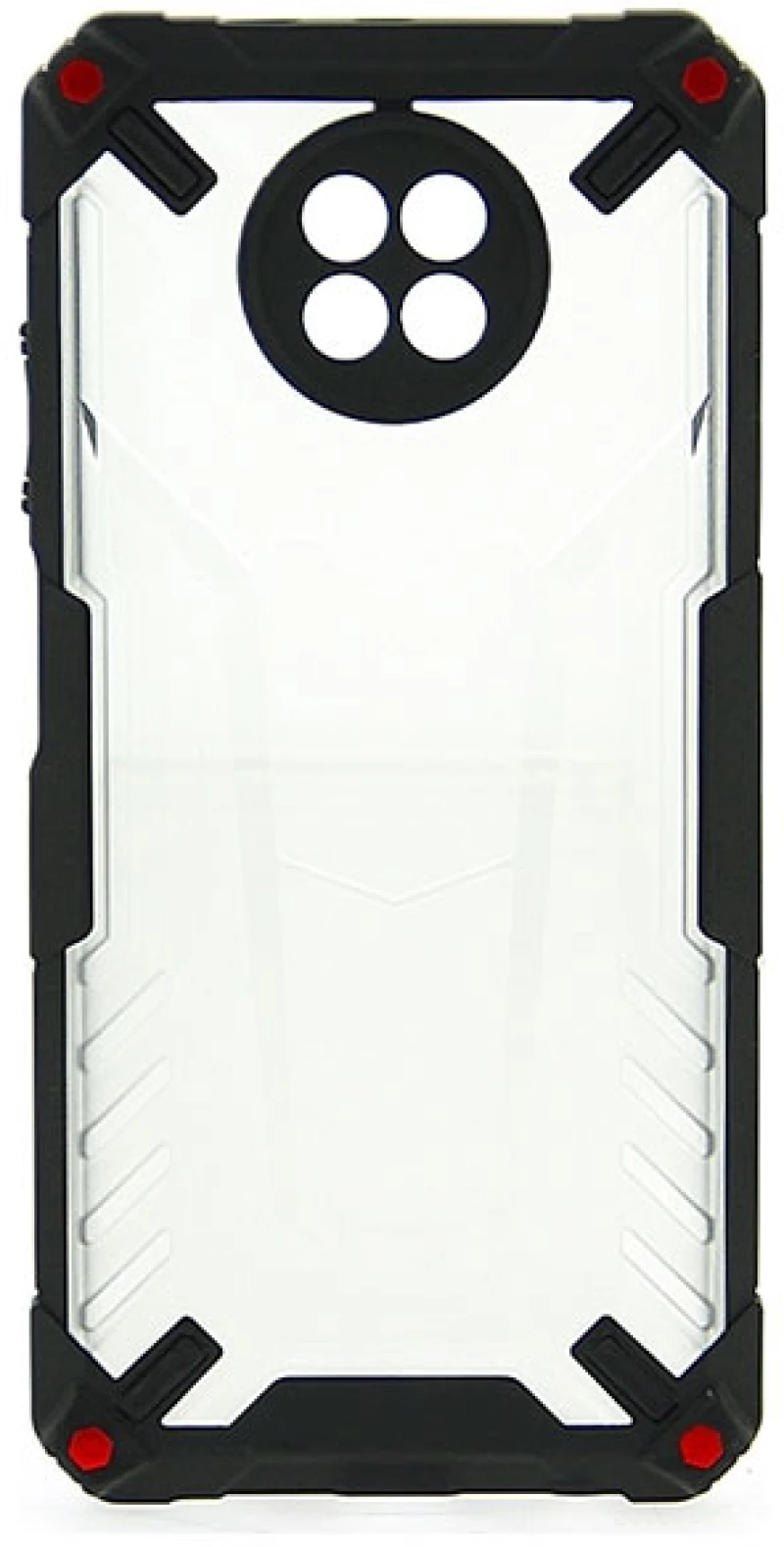 Θήκη Tel Protect Fusion-X Xiaomi Redmi Note 9 5G / 9T 5G Χρώματος Μαύρο