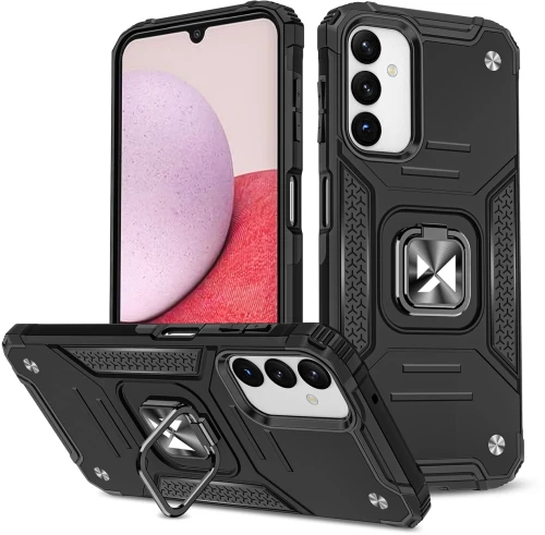 Wozinsky® Θήκη Ring Armor Kickstand Samsung Galaxy A14 4G/5G Μαύρο
