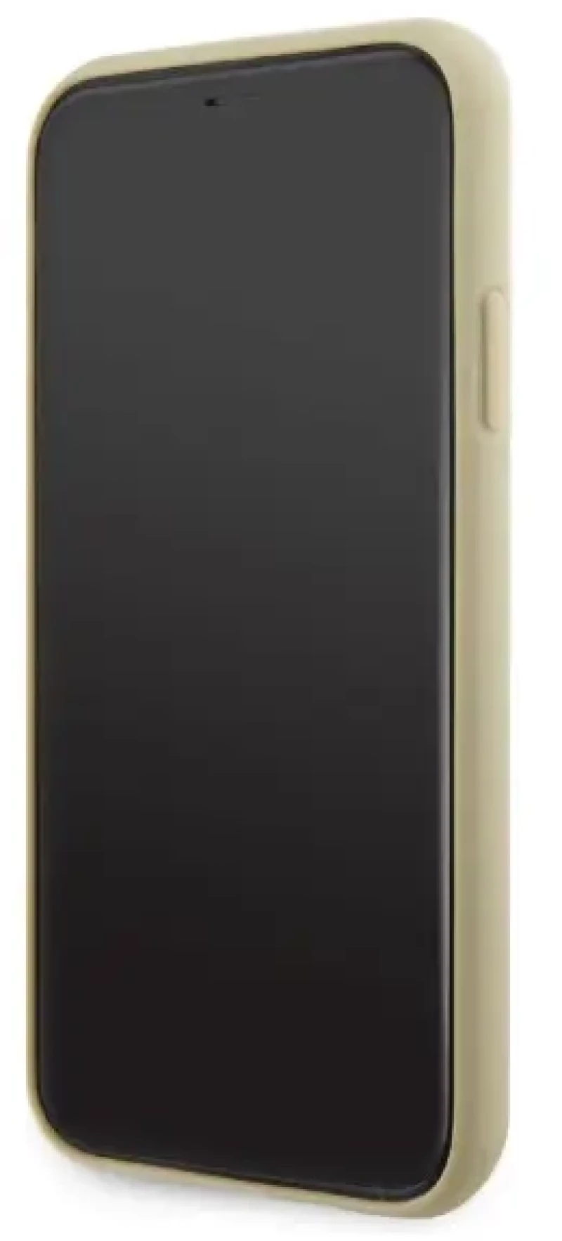 Guess® Rhinestones Triangle Metal Logo Collection iPhone 11 Pro Max - Χρυσό (GUHCN65HDGTPD)