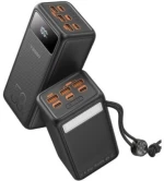 VEGER® V55001 Power Bank  50.000mah PD22.5W με 3 Θύρες USB-A , USB-Micro, USB-C Μαύρο
