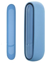 Techsuit® Silicone Sleeve και Door Cover για IQOS 3 Series - Μπλέ