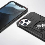Wozinsky Θήκη Ring Armor Kickstand Apple iPhone 13 Pro Max Navy