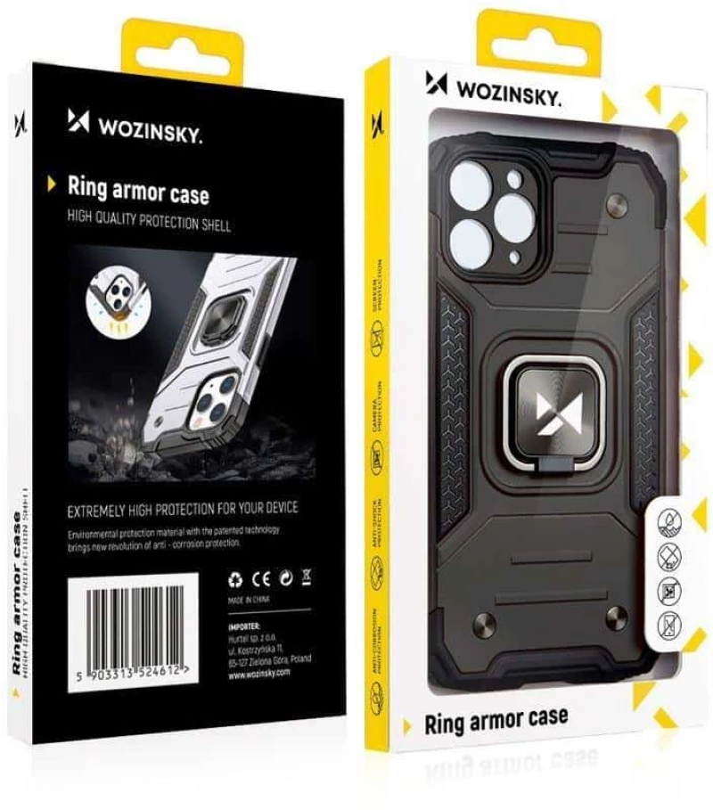 Wozinsky Θήκη Ring Armor Kickstand Apple iPhone 13 Pro Max Navy