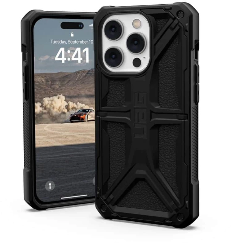 UAG® Monarch Back Cover Θήκη Ανθεκτική Feather iPhone 14 Pro Max Μαύρο - 114035114040