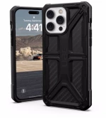 UAG® Monarch Back Cover Θήκη Ανθεκτική Carbon Fiber iPhone 14 Pro Max Μαύρο
