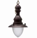 ΜΠΡΟΥΤΖΙΝΟ ΠΥΡΟΦΑΝΙ ΜΕ ΑΛΥΣΙΔΑ E27,IP43,CE,20CMX40CM  ΣΚΟΥΡΙΑ(450Σ)