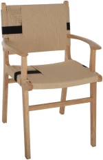 ΠΟΛΥΘΡΟΝΑ RUBBERWOOD ΚΑΙ ΣΧΟΙΝΙ 62,5x60x88Yεκ.FB99324.01