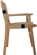 ΠΟΛΥΘΡΟΝΑ RUBBERWOOD ΚΑΙ ΣΧΟΙΝΙ 62,5x60x88Yεκ.FB99324.01