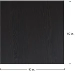 ΕΠΙΦΑΝΕΙΑ ΤΡΑΠΕΖΙΟΥ 272 80X80 ΣΕ WENGE ΧΡΩΜΑ FB95231.03