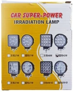 Προβολέας αυτοκινήτου στρογγυλό 42W - LED Car Super Power Irradiation Lamp 1014560