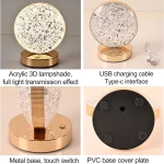 Επιτραπέζιο Φωτιστικό με USB 700K-6500K - USB Highlight three gear lamp Model:8210 002462