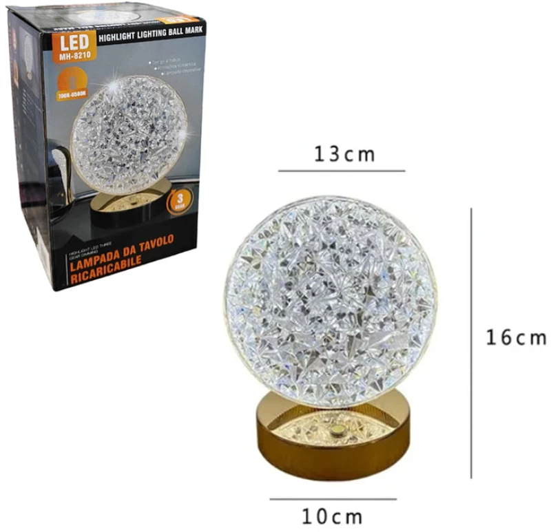 Επιτραπέζιο Φωτιστικό με USB 700K-6500K - USB Highlight three gear lamp Model:8210 002462