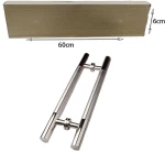 Λαβή γυάλινης πόρτας 59cm - Glass door handle 59cm 022001