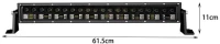 EJC LED προβολέας μπάρα 615mm DLHM-150W - EJC LED Irradiation light bar 101482