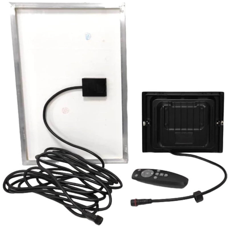 LYLU Ηλιακός προβολέας με τηλεχειριστήριο 100W LY6740 - Solar light Z694601